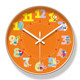 Children's Room Wall Clock Silent Classroom Yipula Kindergarten