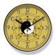 Living room clock Ipra Chinese style silent sweep seconds