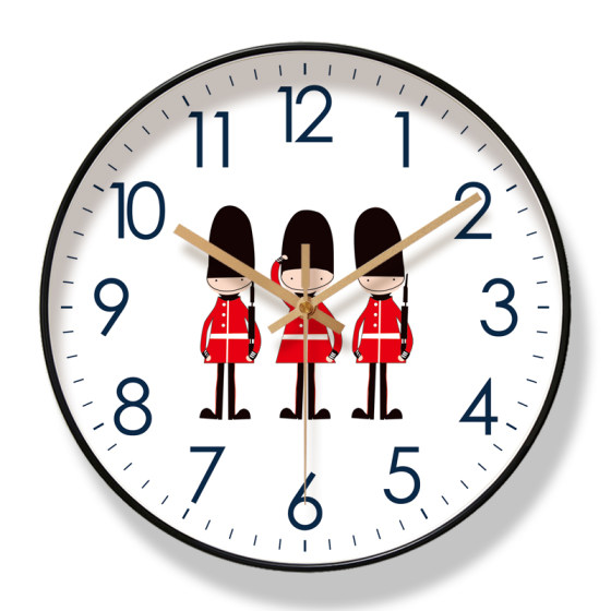 Yipula 6218 British wall clock living room fashion home