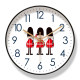 Yipula 6218 British wall clock living room fashion home