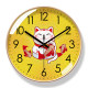 Wall clock silent sweep second quartz clock cartoon
