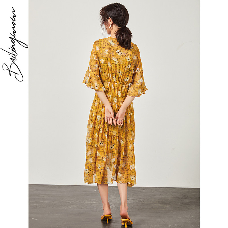  百伶妈妈连衣裙