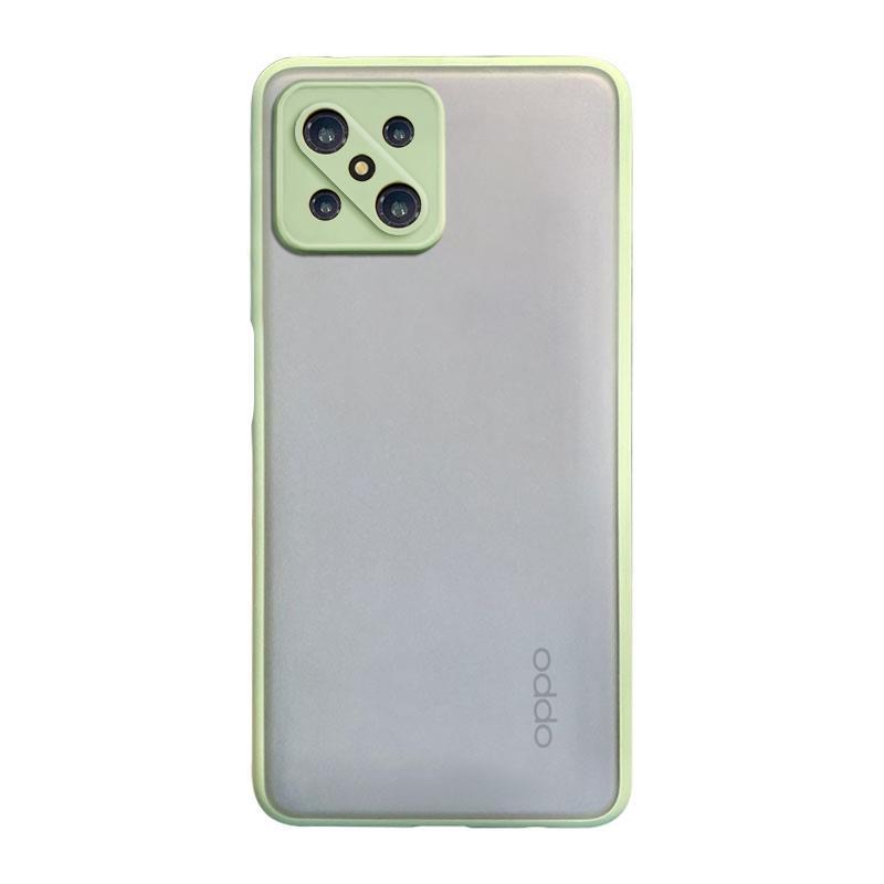 适用OPPO A92S A91 A93 A93S A95 A96 A9 A9X A8 A72 A7 A7X A5 A3 A55S拼撞色魅影手机壳全包镜头磨砂亲肤套