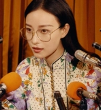 Очки миопии рамки ni ni Тот же стиль 2025 Новый г -дома Модные мужчины и женщины Полигональный квадратный оптический плоский световой зеркал