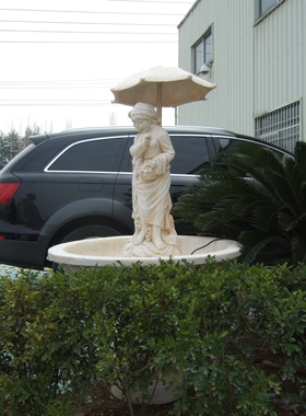 欧式风流水喷泉雕塑艺术品可定制