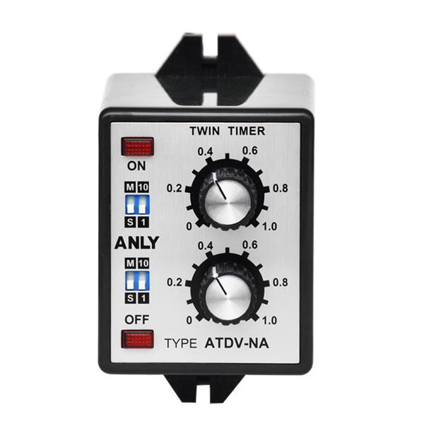 正品台湾安良ANLY继电器ATDV-NA 110/220V 双调型多段限时继电器 - 图3