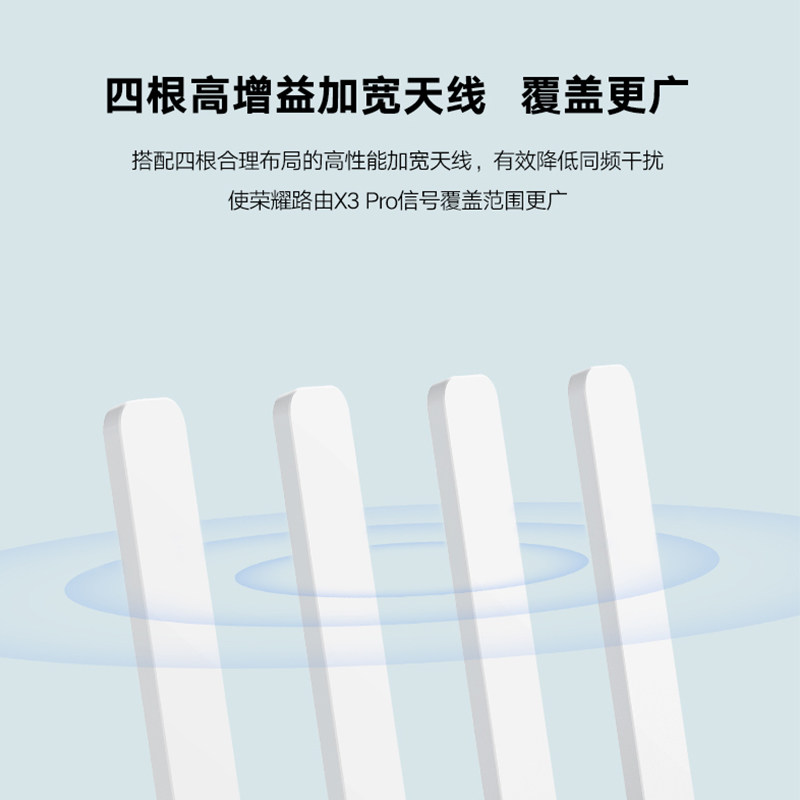 荣耀路由x3 pro全千兆端口5g路由器 萍呙数码普通路由器