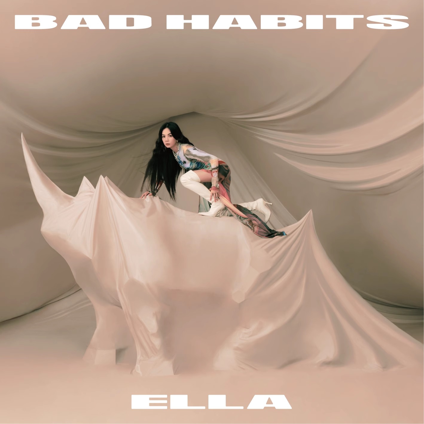 现货 ELLA陈嘉桦 BAD HABITS CD正式版 2024第二张个人新专辑-图1