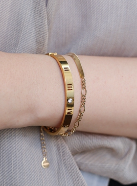 WaekuraDalia蛇骨链子母链手链