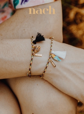 NACH鹦鹉猎豹猫咪火烈鸟流苏手绳