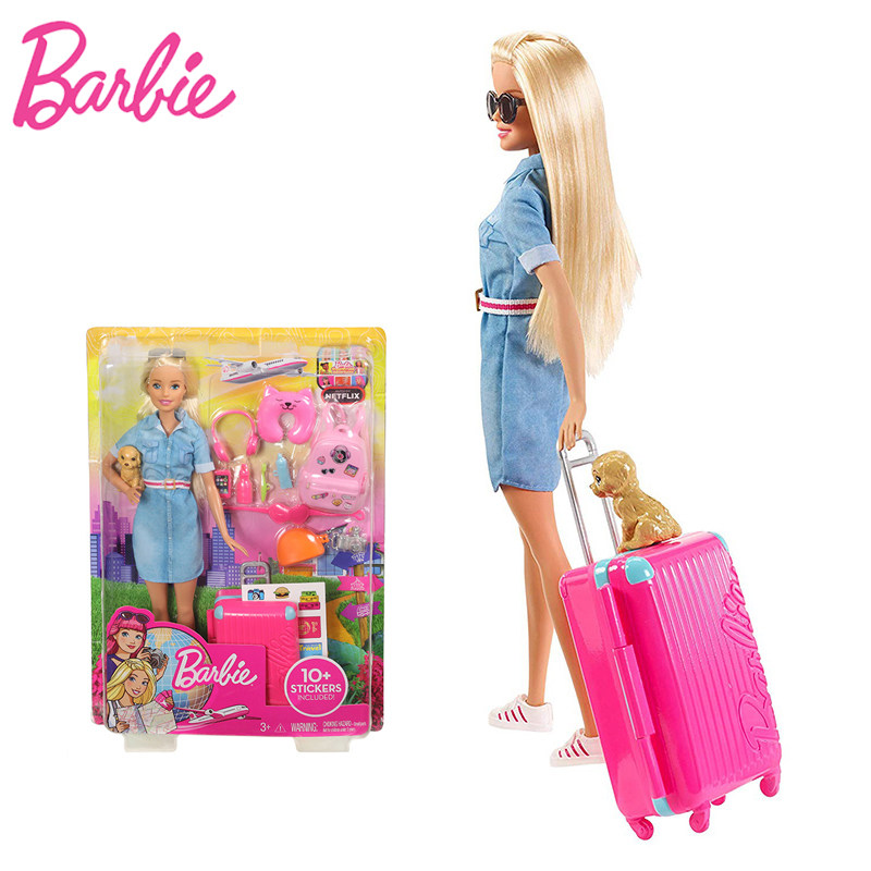 芭比娃娃套装玩具女孩礼盒衣服换装版旅行芭比马里布旅行,淘宝优惠券,粉丝福利购,淘宝优惠卷