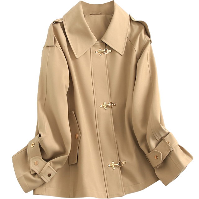 Casual Spring and Autumn New Style Small Women's Jacket Short Windbreaker