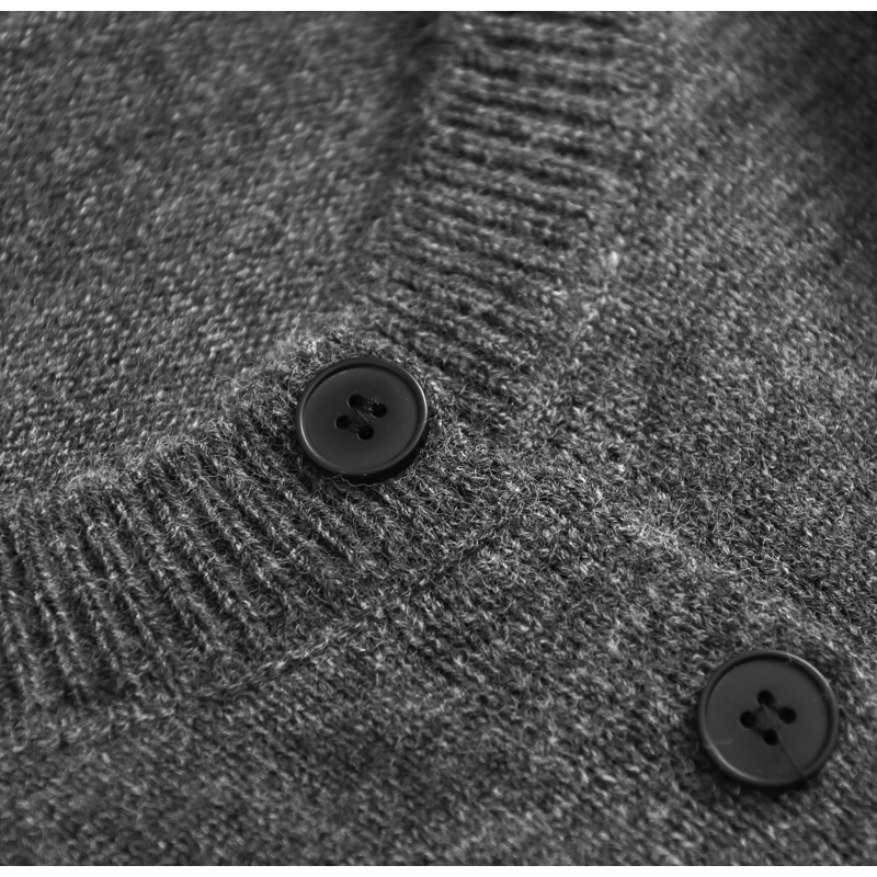 纯色显瘦软糯圆领长袖针织开衫短袖线衫百褶a字裙女三件套装J604 - 图2