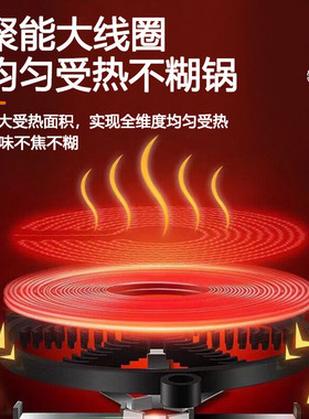 一人小型电磁炉圆形1000瓦小功率
