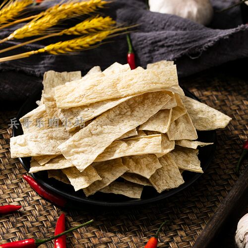 火锅面筋片台湾面筋鱼骨面筋麻辣烫麻辣干锅串串香烧烤凉拌素食 - 图1