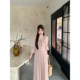 ເສື້ອຍືດຄໍ V-neck ruffled ແບບຝຣັ່ງ