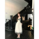 Dress lace suspender ອ່ອນໂຍນແລະ elegant