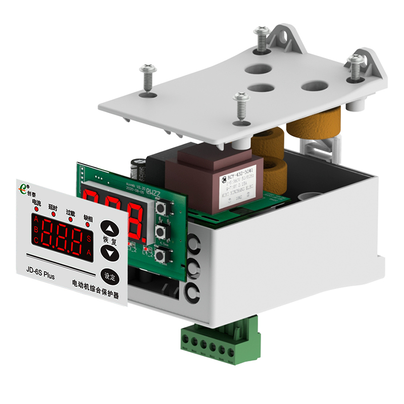 创泰JD-6S PLUS智能数显电动机综合保护器 水泵热过载缺相保护器 - 图2