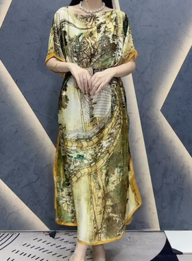 长款披肩女外搭连衣裙两用防晒薄款时尚百搭宽松大码女装2025新款