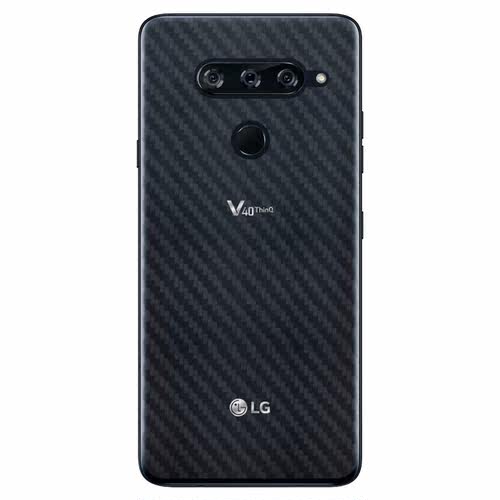 适用于LG V40后贴V40 ThinQ背贴V405UA/QA7/TAB手机后壳膜半透明网格透气散热不留胶手感好耐用保护反面膜柔-图3