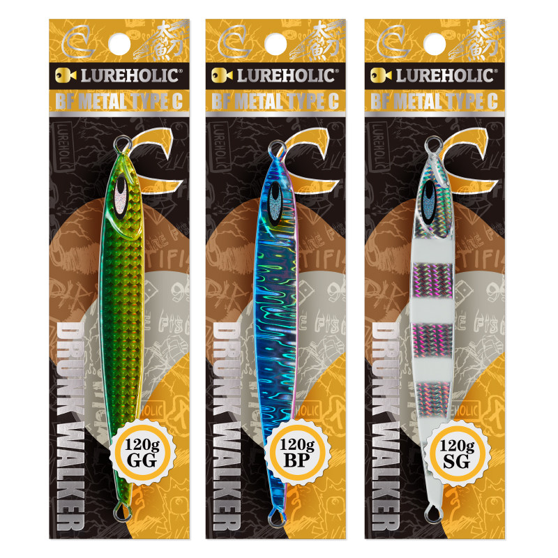 Lureholic海钓无钩铁板80g100g120g快抽飘落慢摇三款多色船钓岸抛,淘宝优惠券,粉丝福利购,淘宝优惠卷