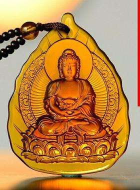 琉璃本命年女男士吊坠十二生肖