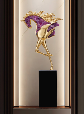 玄关装饰艺术马摆件开业商务礼物