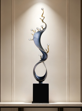 入户玄关竖高摆件高档乔迁礼物