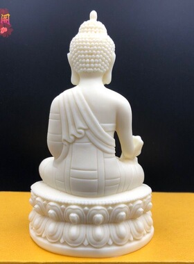 象牙果药师琉璃光如来佛摆件大医王佛菩萨保平安家居车载工艺品