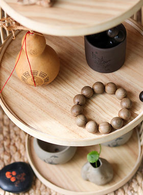 中式置物架手工制作多层空间装饰