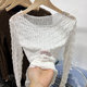 ຊັ້ນເທິງ lace ຂອງແມ່ຍິງທີ່ມີ tops ພາຍໃນສໍາລັບແມ່ຍິງໃນພາກຮຽນ spring ແລະດູໃບໄມ້ລົ່ນ