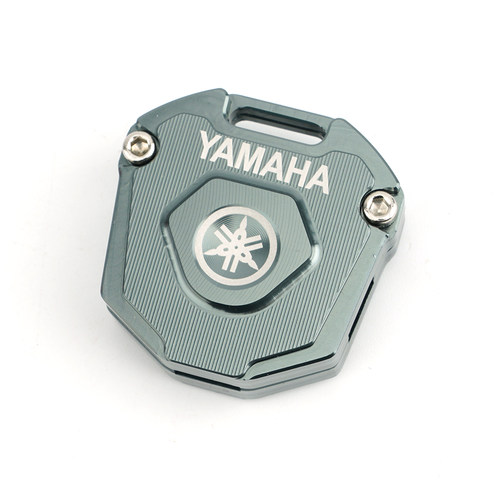 适用雅马哈摩托车MT03 MT09 YZF R15 R3 R6 改装铝合金钥匙壳头盖 - 图2