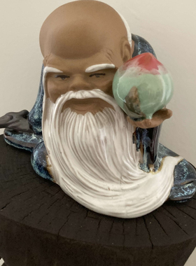 陶瓷寿星公摆件