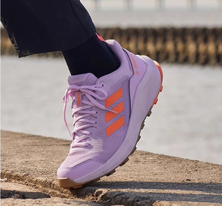 Adidas阿迪达斯女 Teerex Trailrider 户外防滑越野跑鞋 GW5555 - 图1