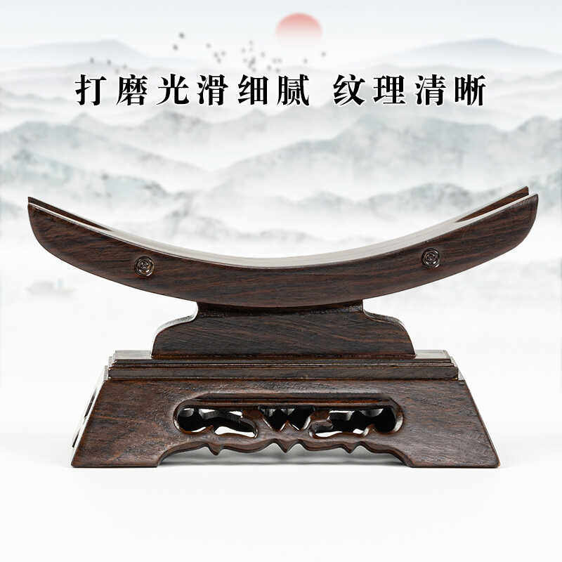 实木雕刻牛角架如意托宝剑架刀架剑架托黑檀木象牙摆件展示架底座,淘宝优惠券,粉丝福利购,淘宝优惠卷