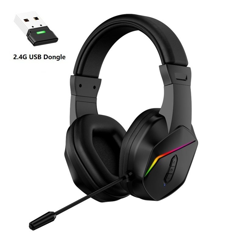 2.4G蓝牙发光游戏耳机USB无线发射电脑嘿悟空低延迟发光电竞耳机,淘宝优惠券,粉丝福利购,淘宝优惠卷