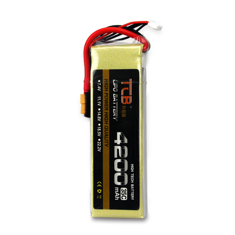 TCB航模电池升级版遥控玩具函道3S4200mAh25C35C3S6S 4S厂家直销 - 图3