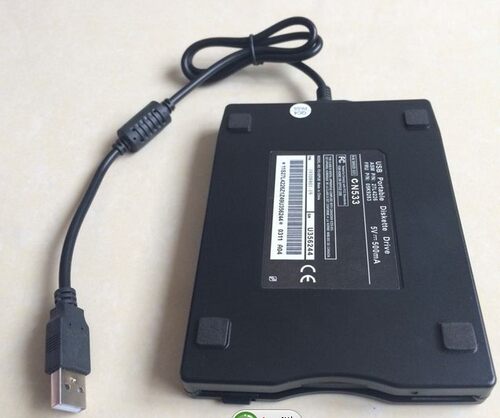 NEC全新原装USB2.0外置软驱笔记本台式机通用移动3.5寸软驱1.44m - 图0