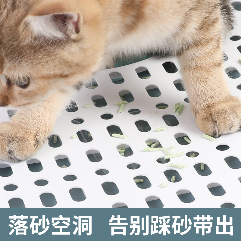 猫砂盆全封闭抽屉顶入式防外溅隔臭特大超大号屎盆猫厕所猫咪用品