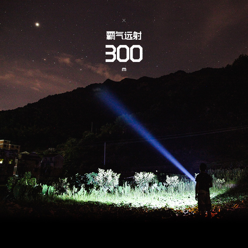 遠射燈 led 便攜小家用多功能 w 戶外 1000 手電筒強光可充電超亮小氙氣 遠射燈 led 便攜小家用多功能 w 戶外 1000 手電筒強光可充電超亮小氙氣