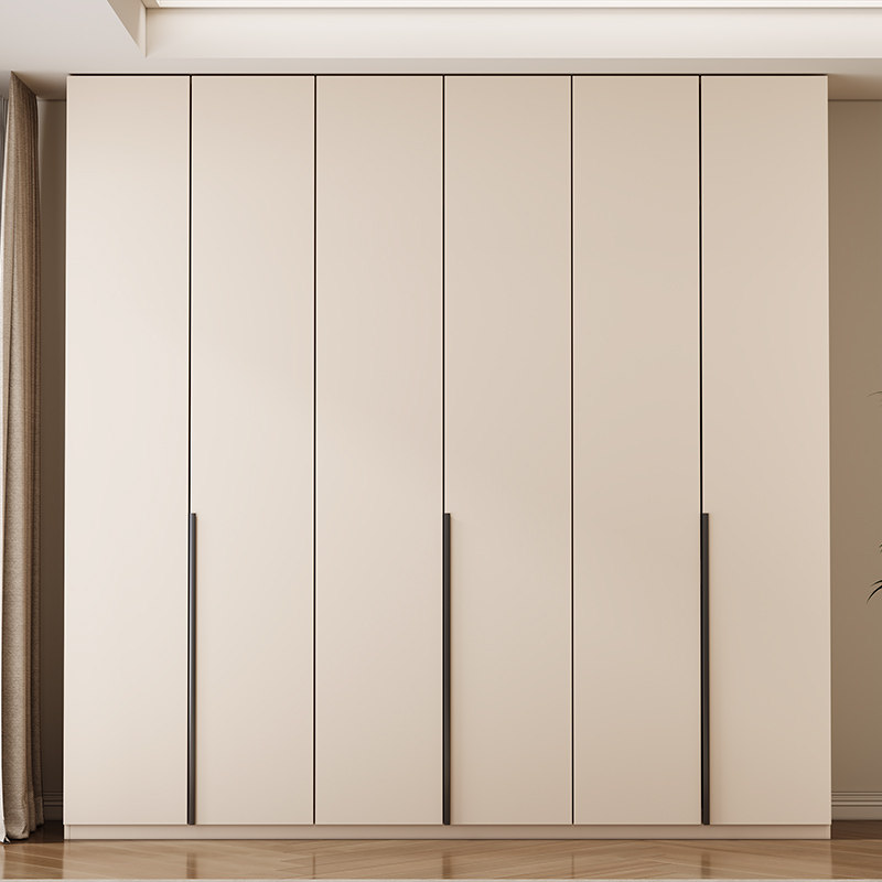 广东佛山工厂定制全实木衣柜橡木家用卧室奶油风白色大衣橱现代风,淘宝优惠券,粉丝福利购,淘宝优惠卷