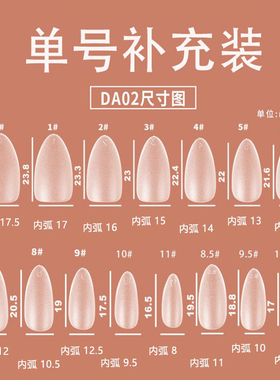 DA-05纳笛蔻单号甲片补充装