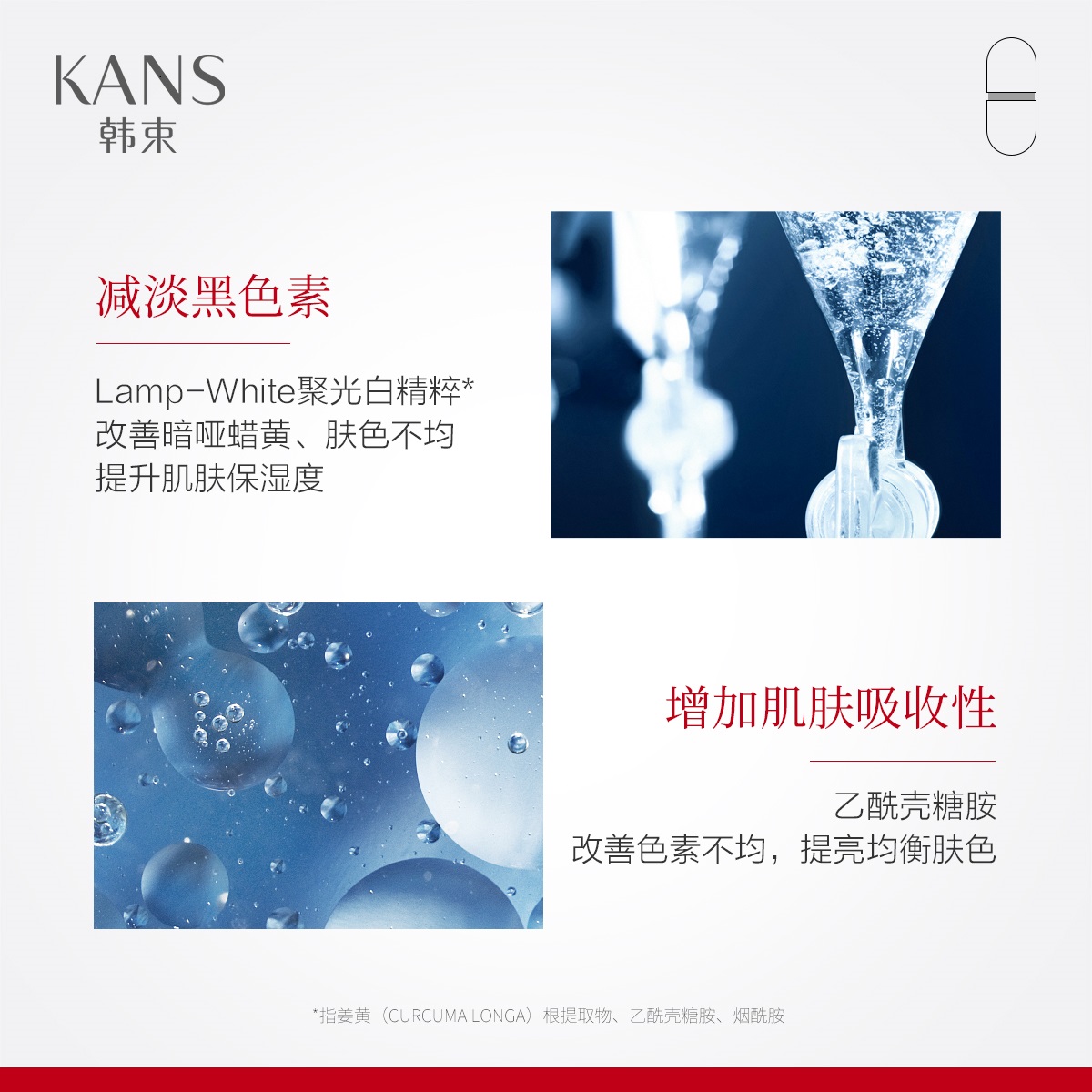韓束銀膠囊高機能淡斑精華液煙酰胺美白補水保濕提亮膚色官網正品 韓束銀膠囊高機能淡斑精華液煙酰胺美白補水保濕提亮膚色官網正品