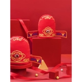 Памятная детская милая красная шапка для девочек для мальчиков, подарок на день рождения