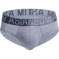 【拍3条69】Asianbum棉质修身U凸纯色时尚简约透气提臀性感三角裤 图片 5
