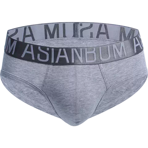 【拍3条69】Asianbum棉质修身U凸纯色时尚简约透气提臀性感三角裤 图片 5