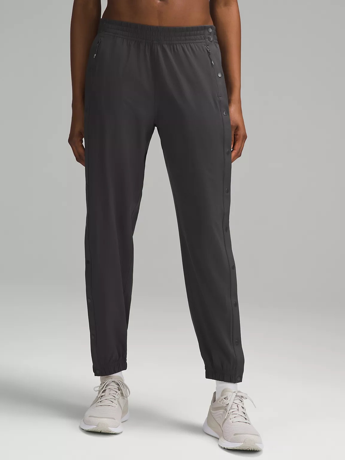 酒红冰兰Vancouver代购 Lululemon Tear-Away MidRise Track Pant - 图0