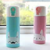 Вместительный и большой портативный креативный свежий милый стакан, популярно в интернете, в корейском стиле