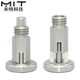 Quick-release pin fixed position stop pin knob spring plunger