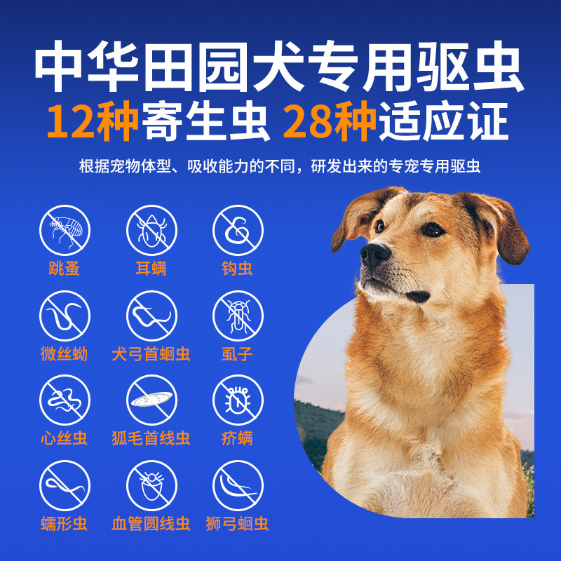 狗狗体外驱虫药中华田园犬驱虫体内外一体滴剂宠物串串体外去蜱虫,淘宝优惠券,粉丝福利购,淘宝优惠卷